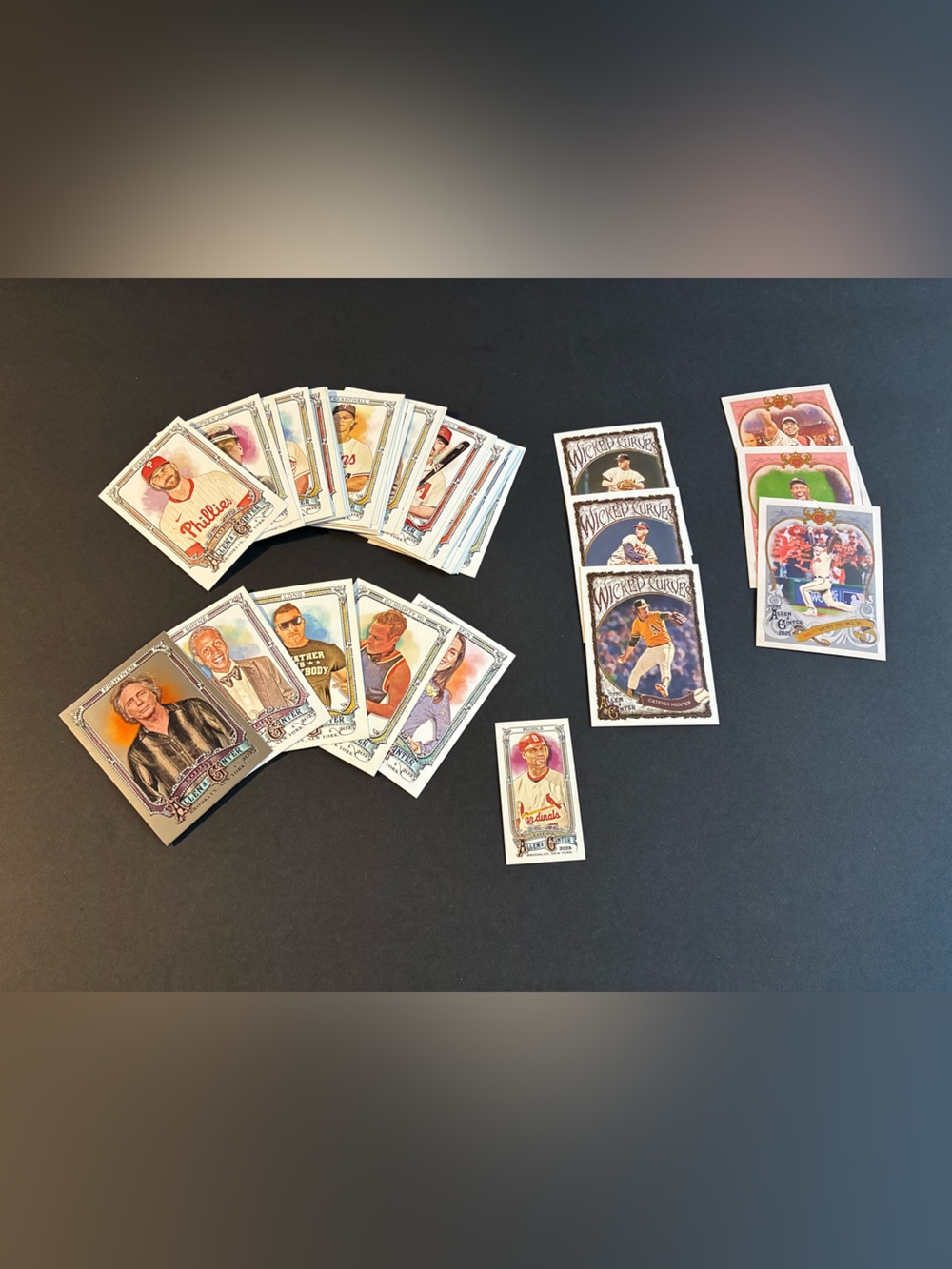 2025 Topps Allen & Ginter Baseball 55 Card Lot. Mix of base and inserts